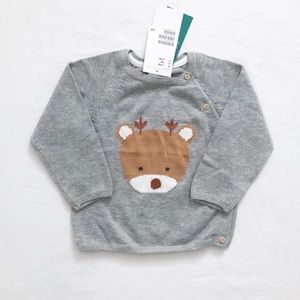 H&M baby reindeer knit sweater